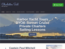 Tablet Screenshot of charlestonsail.com